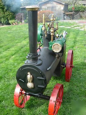Case portable steam engine 3 inch scale model
