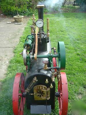 Case portable steam engine 3 inch scale model