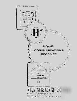 Hammarlund hq-145 manual Â»rÂ²