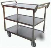 Heavy duty bus cart - 3 tiers 40 x 20 x 33.5