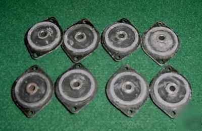 Lots of 8 rubber & metal vibration/isolation mounts