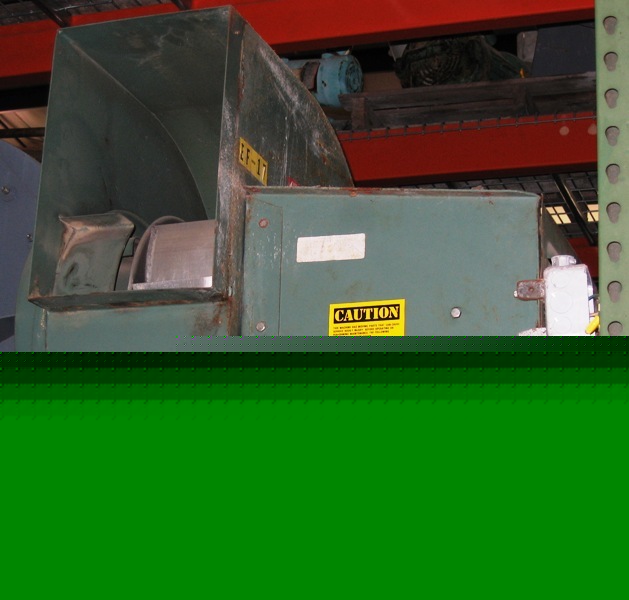New 790 cfm @ 0.75 sp york blower fan, used