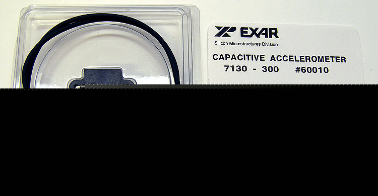 New exar SM7130-300 sensor capacitive accelerometer