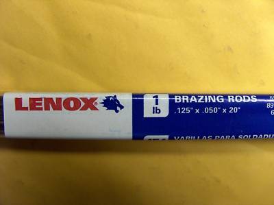 New lenox 15% silver solder a/c h/p brazing welding rod