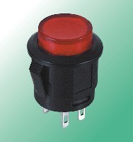 Switch green button 3A with 12 vdc led spst R13 x 4PCS 