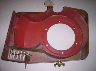 Wisconsin W1-588 engine used tin flywheel body shroud