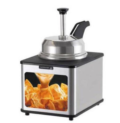 Server supreme nacho server w/ pump & heated spout 