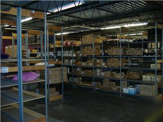 12't x 4'w x 2'd backroom pallet shelving - best item 