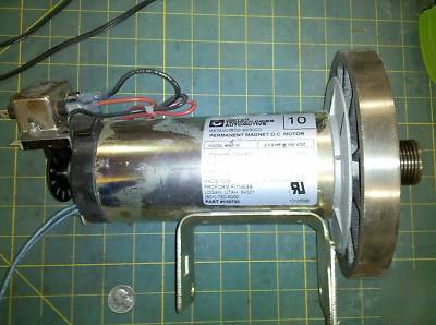 3D60 motor united technologies 17A 130VDC 2.5HP 7100RPM