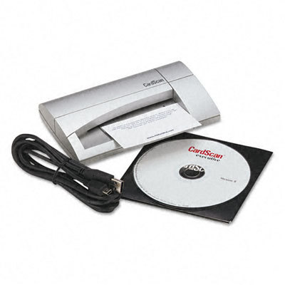 Cardscan executive contact management scanning system