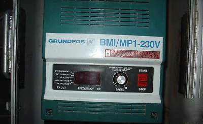 Grundfos mp-1 submersible pump w/ bmi / mp-1 converter