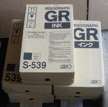Large lot supplies accessories risograph gr 