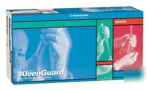 New wise kleenguard G10 blue nitrile gloves sm 100 lot