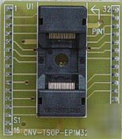 TSOP32 DIP32 adapter 14MM 4 SST39VF010 39SF020A 39SF040