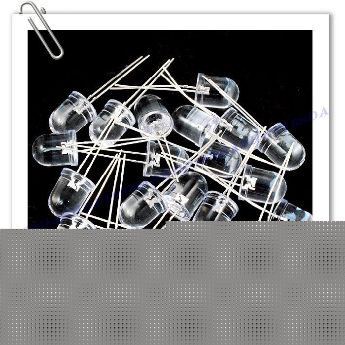 Ultra bright 10MM led green lighting bulb xams 17-409