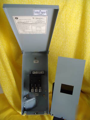 New #636 ge TQL100 r circuit breaker enclosure surplus 