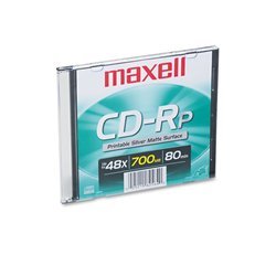 New maxell 48X cd-r pro media 648711