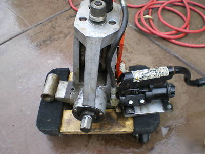 Ridgid 918 victaulic pipe groove roller machine 