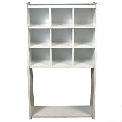 Venture horizon craft desk hutch organizer black finish