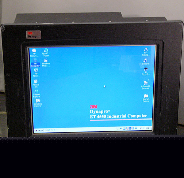 3M dynapro touch screen lcd monitor computer et 4550