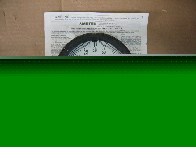 Ametek 1980 process gauge 150008 60 psi 4.5
