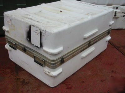 Erie military 42X29X22 ship box hard case shock mount