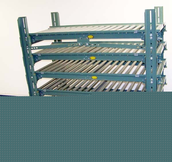 Hytrol gravity roller conveyer-6 tier/25.75