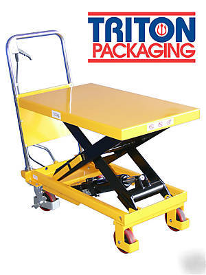 New lift table hydraulic cart truck 1100 lbs 