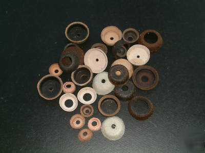 32 leather cup seals assorted sizes