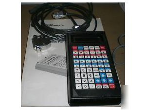 Aml M3000 portable bar code reader/ ac adapter & cables