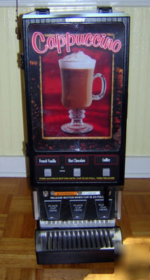 Bunn fmd-3 cappuccino/coffee powdered beverage machine