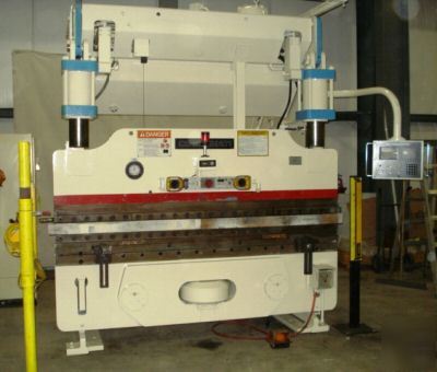 Cincinnati 90 as-6, hyd press brake, 90 ton x 8' bed 