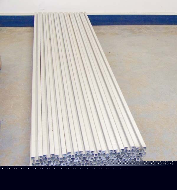 210' bosch t-slot aluminum extrusion 45X45 19 pieces