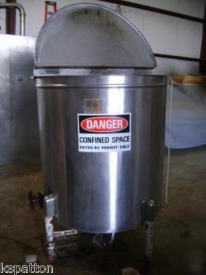 275 gallon stainless mix tank