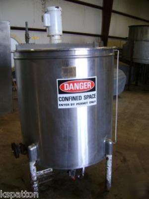 275 gallon stainless mix tank