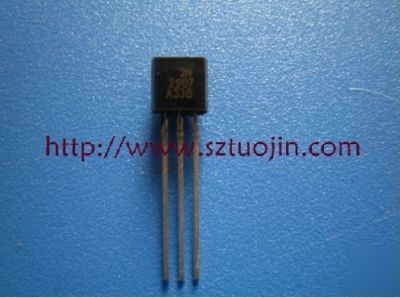 50PCS 2N2907/2N2222 pnp small signal silicon transistor