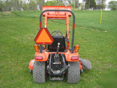 Kubota BX2350D BX2350 4 x 4 with loader and mower deck