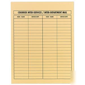 Pack of 25 natural kraft 10