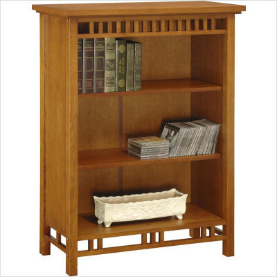 Ameriwood altra mission 3 shelf bookcase in cherry