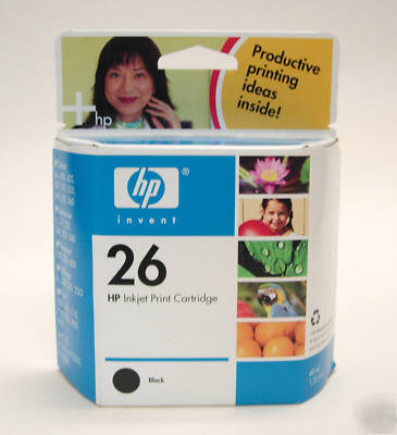 H p inkjet print cartridge # 26