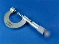 Micrometer caliper screw gauge /wooden box english 1IN
