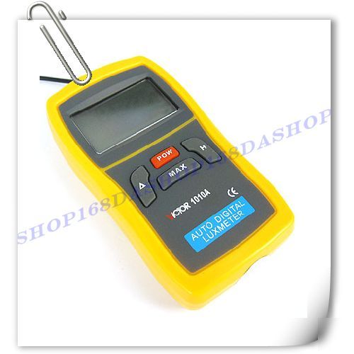 New 3 1/2 digital light meter lux tester dector 34-612