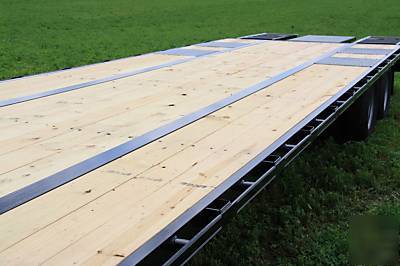 Sale 28' lo pro tandem dual gooseneck trailer-22,400# 