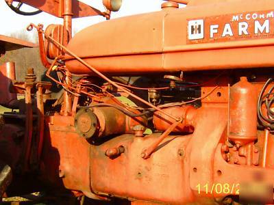 1940 40 farmall h antique farm agricultural tractor 