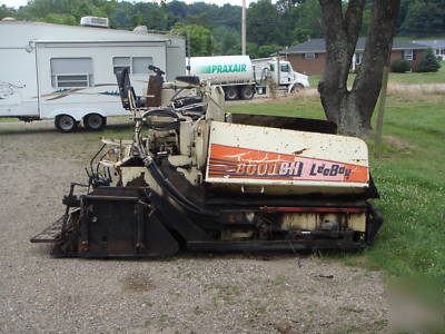 Leeboy 8000BH tracked asphalt paver, good condition