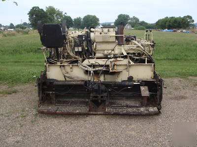 Leeboy 8000BH tracked asphalt paver, good condition