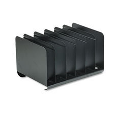 Mmf 26413BRBLA adjustable steel book rack, black * 