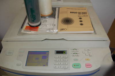 Risograph riso RP3505 with network card and warranty