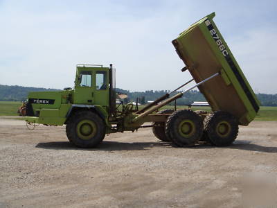 Terex 2766C articulated rock / haul truck gc