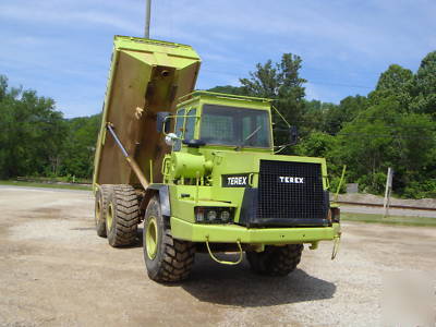 Terex 2766C articulated rock / haul truck gc